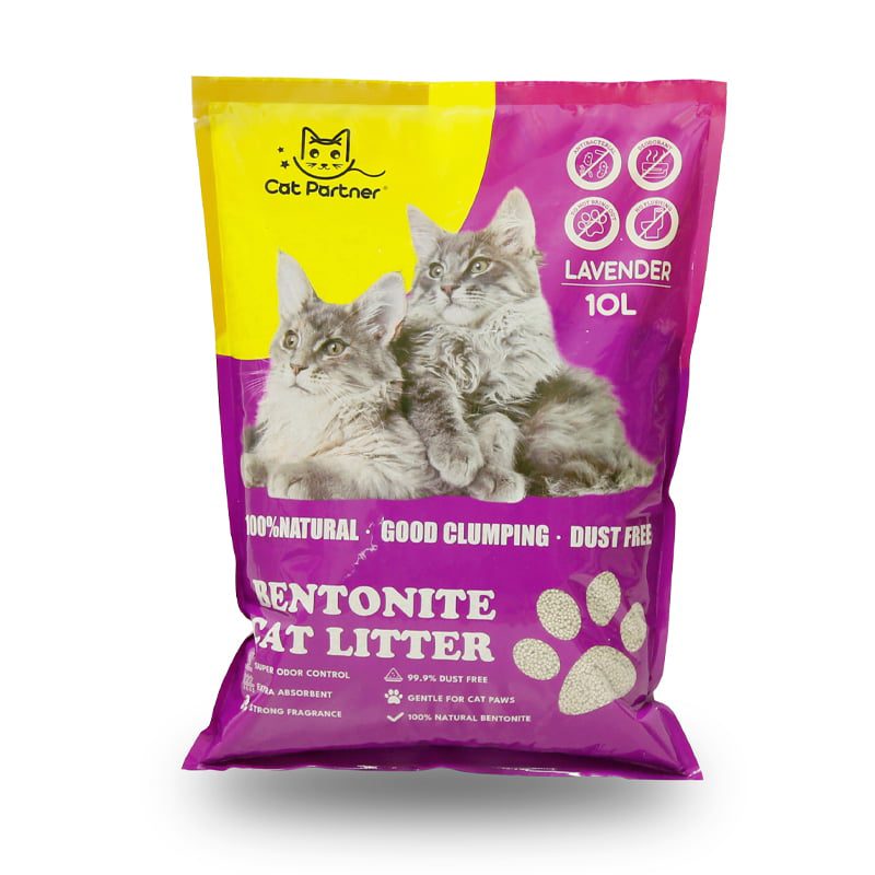 Cat Partner Bentonite Dust Free Clumping Litter - 10 L
