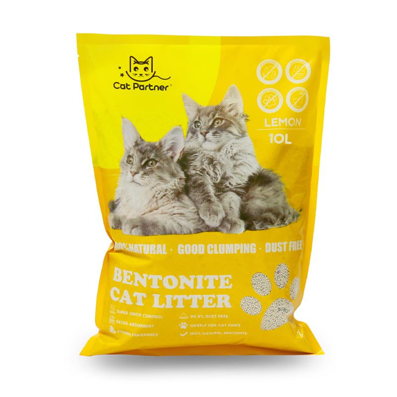 Cat Partner Bentonite Dust Free Clumping Litter - 10 L