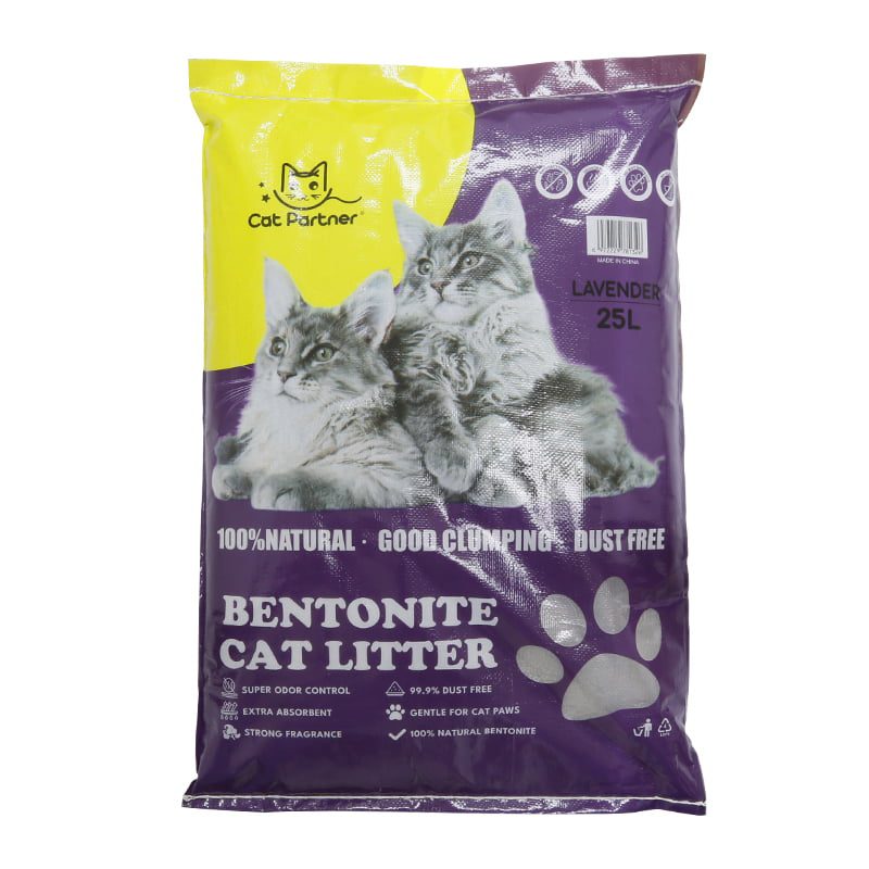 Cat Partner Bentonite Dust Free Clumping Litter - 25 L