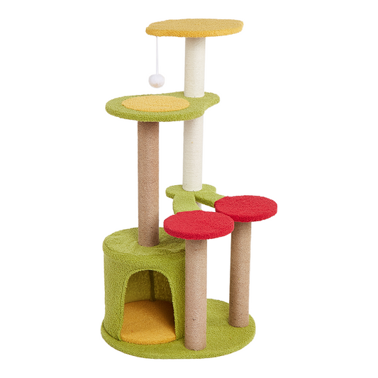 FOFOS Fruity Cat Scratching Tower