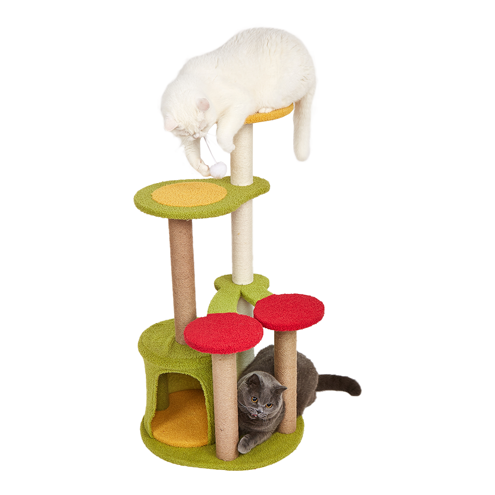 FOFOS Fruity Cat Scratching Tower