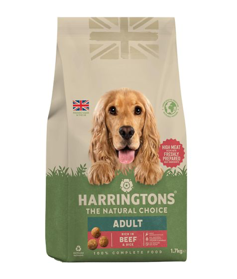 Harringtons Complete Beef Adult Dry Dog Food 4kg