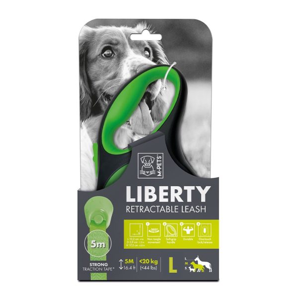 M-PETS LIBERTY DOG RETRACTABLE LEASH
