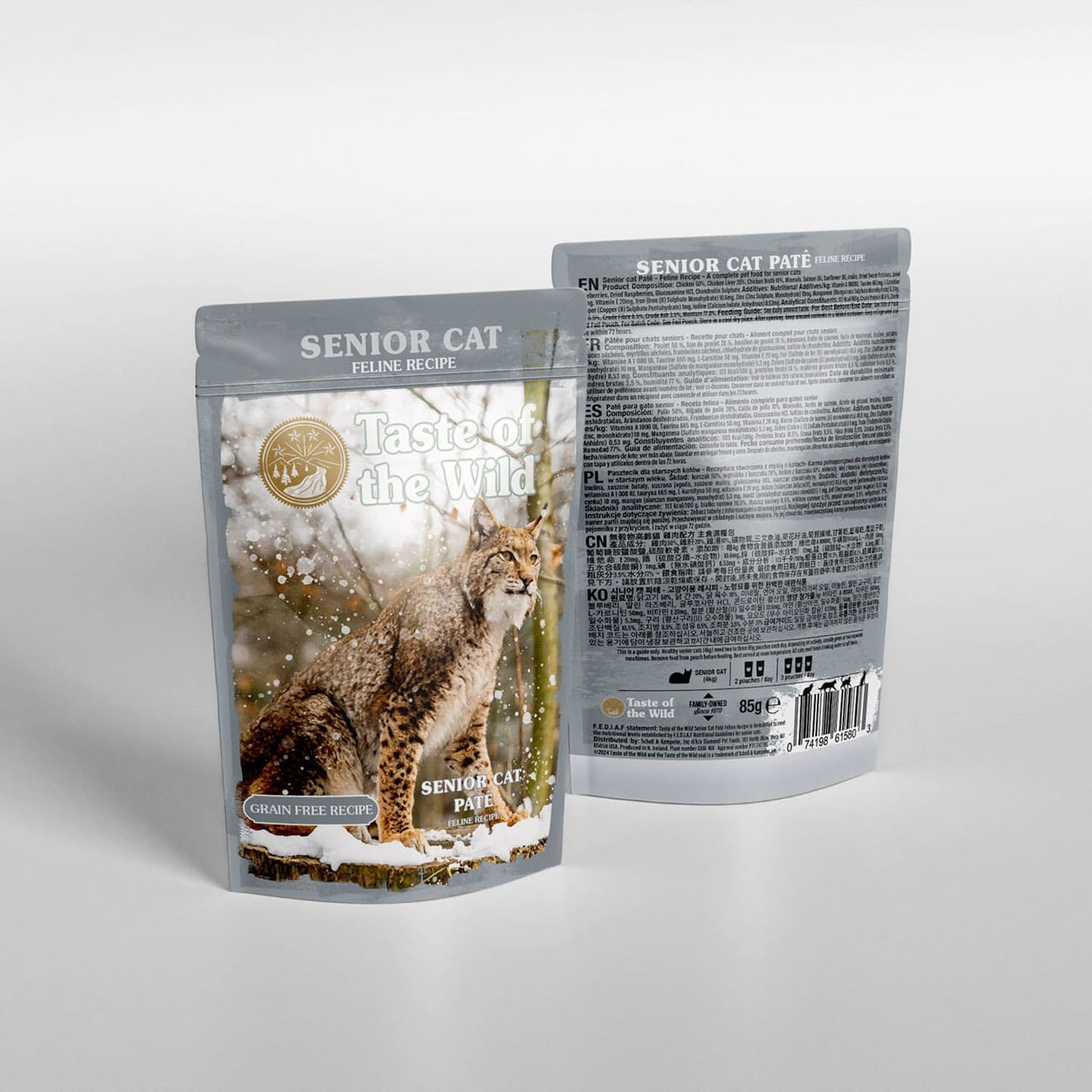 Taste of the Wild Senior Cat Paté – 85g