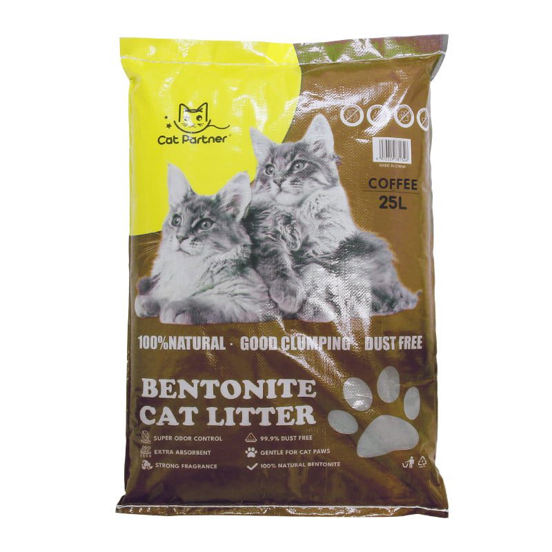 Cat Partner Bentonite Dust Free Clumping Litter - 25 L