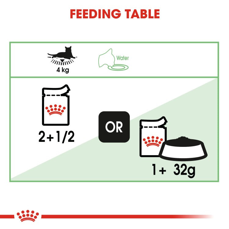 Royal Canin Feline Care Nutrition Digest Sensitive Gravy (WET FOOD - Pouches) 12 x 85g