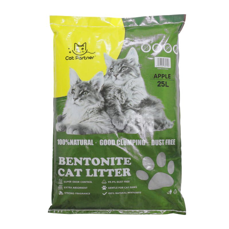 Cat Partner Bentonite Dust Free Clumping Litter - 25 L