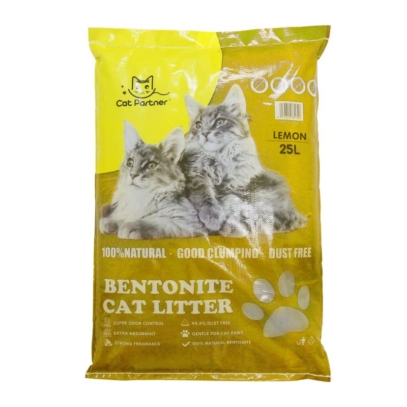 Cat Partner Bentonite Dust Free Clumping Litter - 25 L