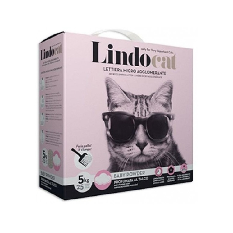 Lindo Cat Natural Bentonite Baby Powder - 5 L (Baby Powder)