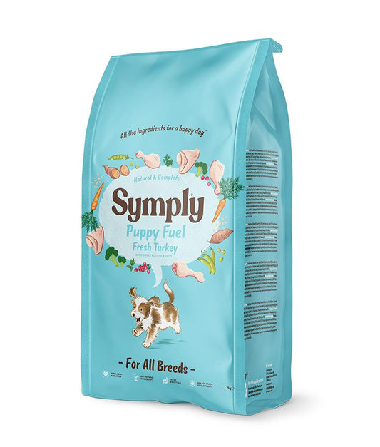 Symply Puppy Fuel Fresh Turkey All Breeds Dry Dog Food