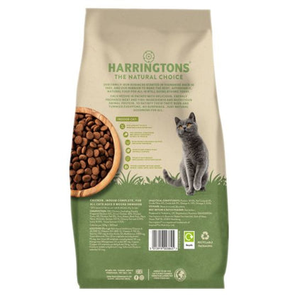 Harringtons Complete Indoor Chicken Dry Cat Food 2kg