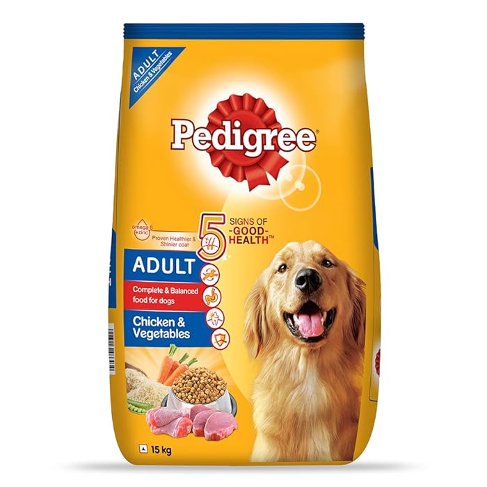 Pedigree Chicken & Vegetables Adult Dry Dog Food