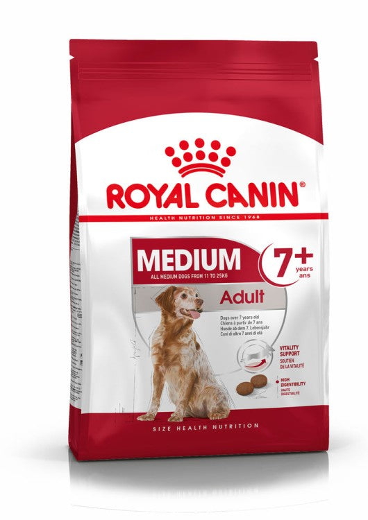 Royal Canin Size Health Nutrition Medium Adult 7+ Years