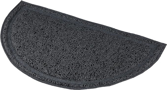 Trixie Halfmoon PVC Black Litter Tray Mat For Cats