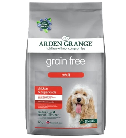 Arden Grange Grain Free Adult Chicken Dog Dry Food