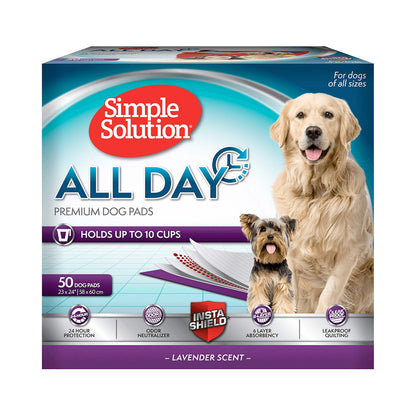 All Day 6-Layer Premium Dog Pads, 23 x 24 in (Pack of 50)