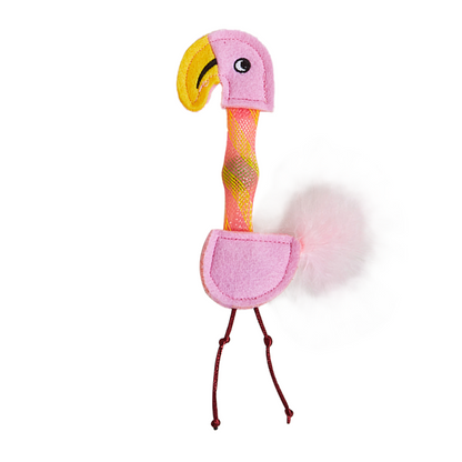 FOFOS Flick Tube Flamingo Cat Toy