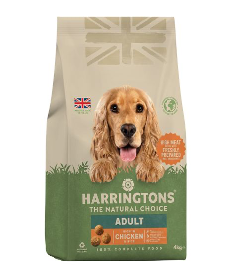 Harringtons Complete Chicken Adult Dry Dog Food. 4kg