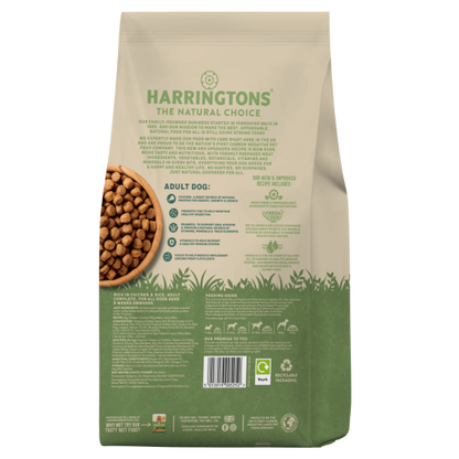 Harringtons Complete Chicken Adult Dry Dog Food. 4kg