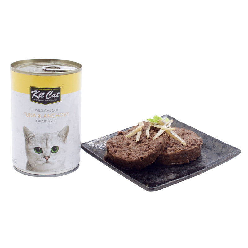 Kit Cat Wild Caught Tuna & Anchovy  400g