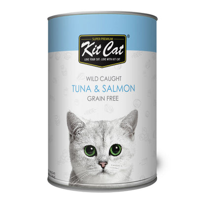 Kit Cat Wild Caught Tuna & Salmon 400g