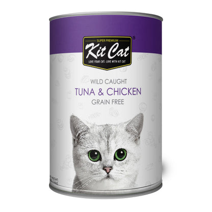 Kit Cat Wild Caught Tuna & Chicken 400g