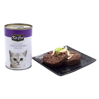 Kit Cat Wild Caught Tuna & Chicken 400g