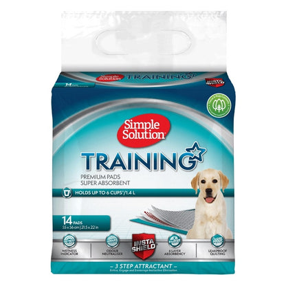 Simple Solution Premium Dog and Puppy Training Pads (Pack of 14)