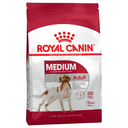 ROYAL CANIN SIZE HEALTH NUTRITION MEDIUM ADULT DRY DOG FOOD