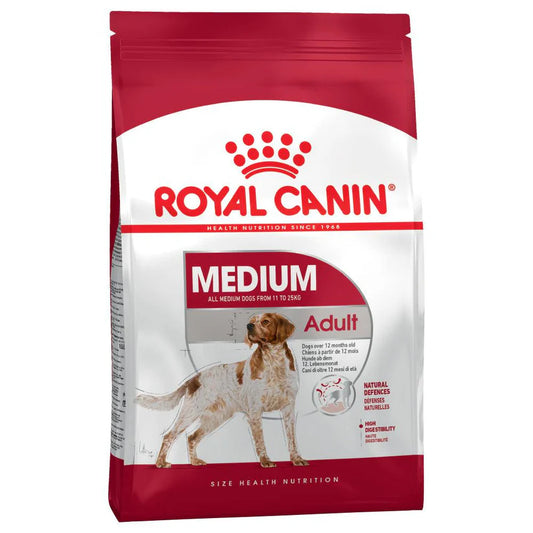 ROYAL CANIN SIZE HEALTH NUTRITION MEDIUM ADULT DRY DOG FOOD