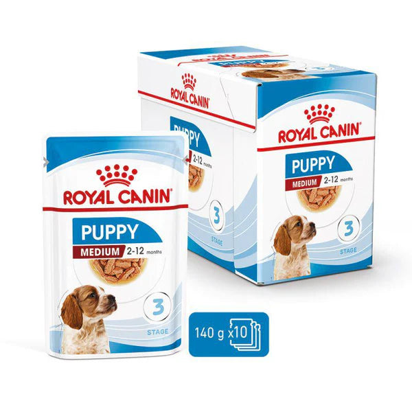 Royal Canin Size Health Nutrition Medium Puppy (WET FOOD - Pouches)