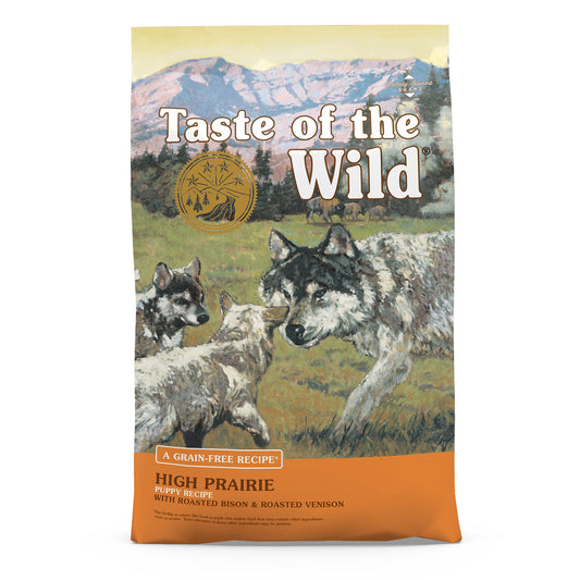 TASTE OF THE WILD HIGH PRAIRIE PUPPY RECIPE-DRY FOOD FOR PUPPIES