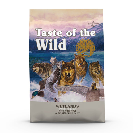 TASTE OF THE WILD WETLANDS CANINE RECIPE-DRY FOOD FOR DOGS