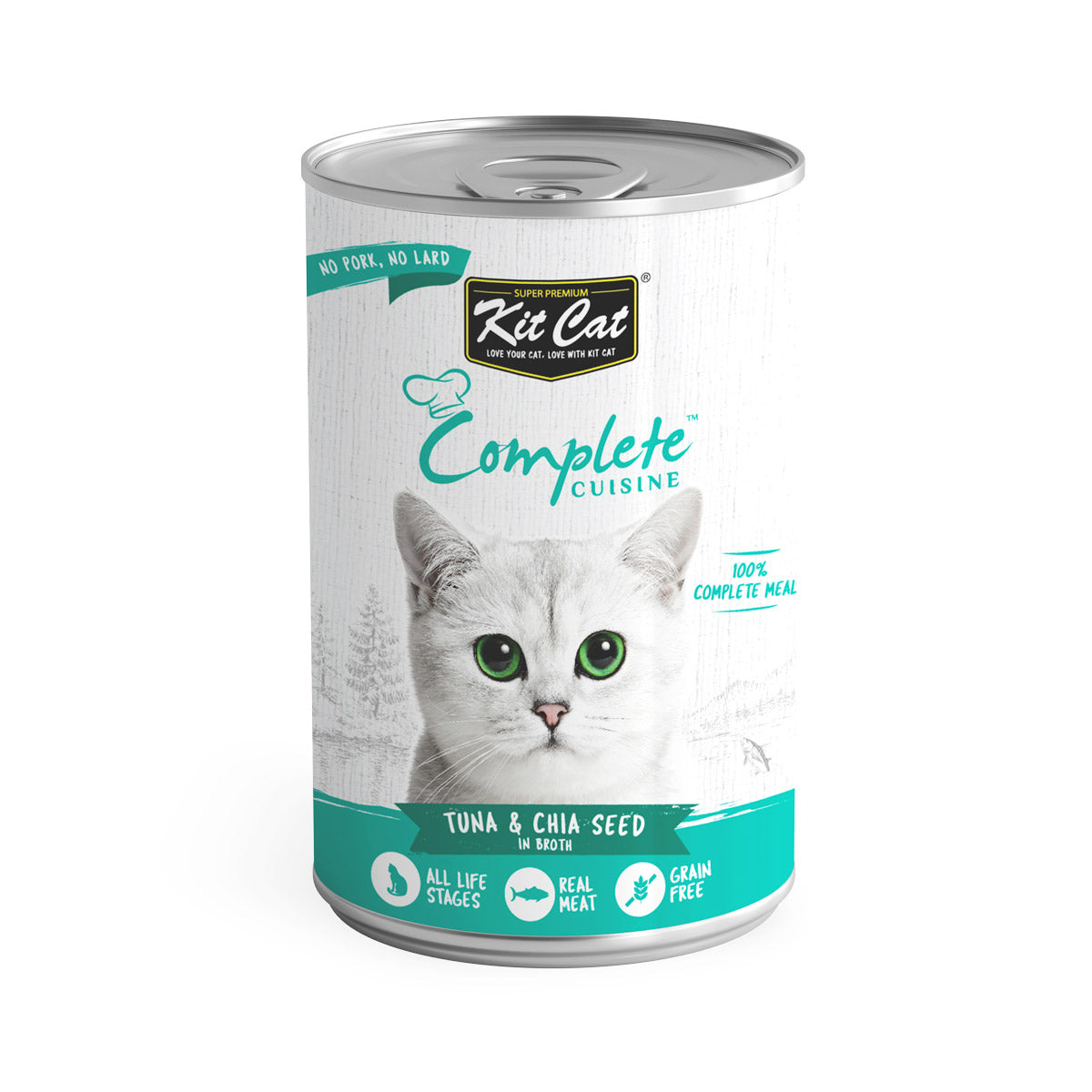 Kit Cat Complete Cuisine Tuna And Chia Seed In Broth 150g