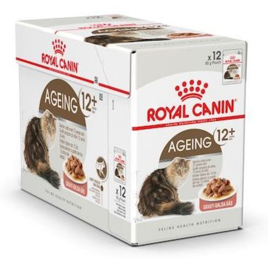 Feline Health Nutrition Ageing +12 Gravy (WET FOOD - Pouches)