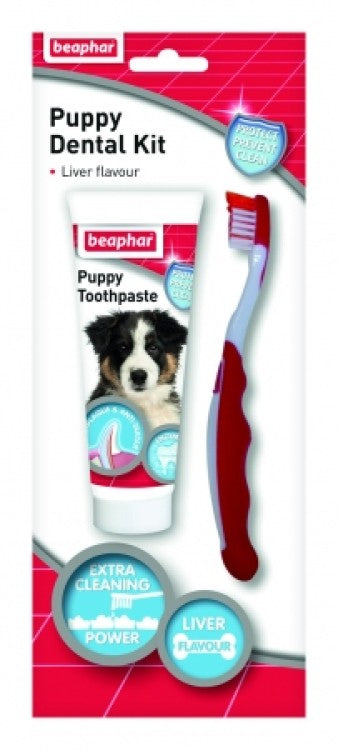 Beaphar Puppy Dental Kit - 50g