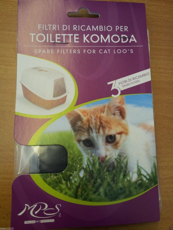 MPS2 -Carbon Filters for Komoda Cat Litter Tray