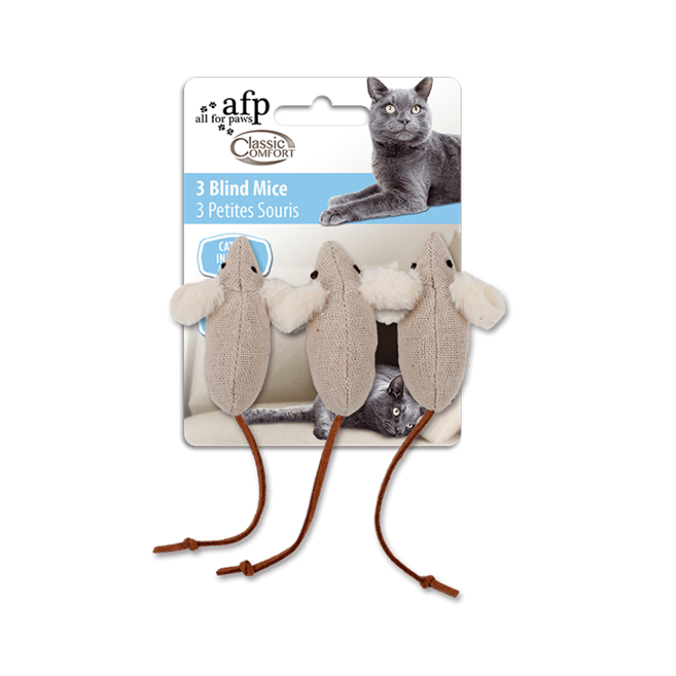 Classic Comfort - 3 blind mice Cat Toys