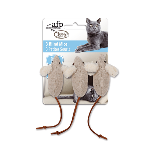 Classic Comfort - 3 blind mice Cat Toys