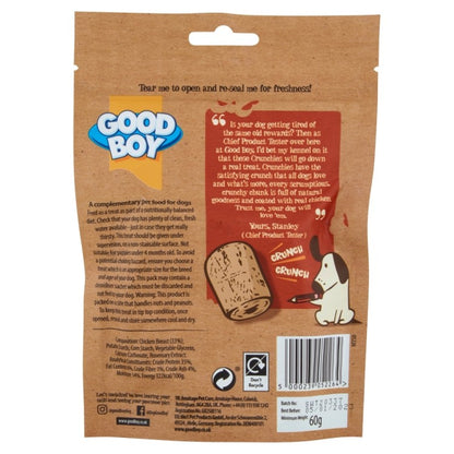 Goodboy Crunchies Mini Chicken 60g (Dog Treats)