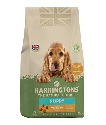 Harringtons Complete Turkey & Rice Dry Puppy Food 1.7kg