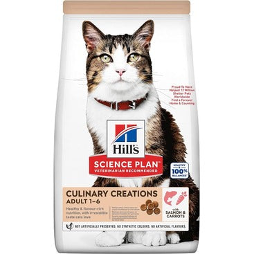 Hill’s Science Plan Culinary Creations Salmon and Carrots Cat food (1.5kg)