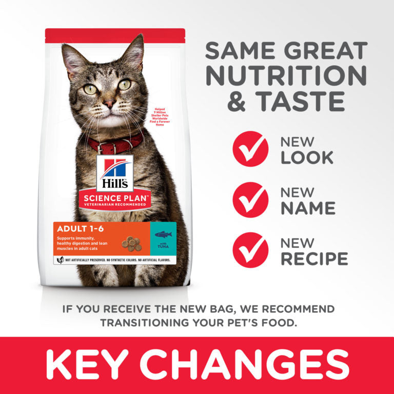 Hill’s Science Plan Adult Cat Food With Tuna