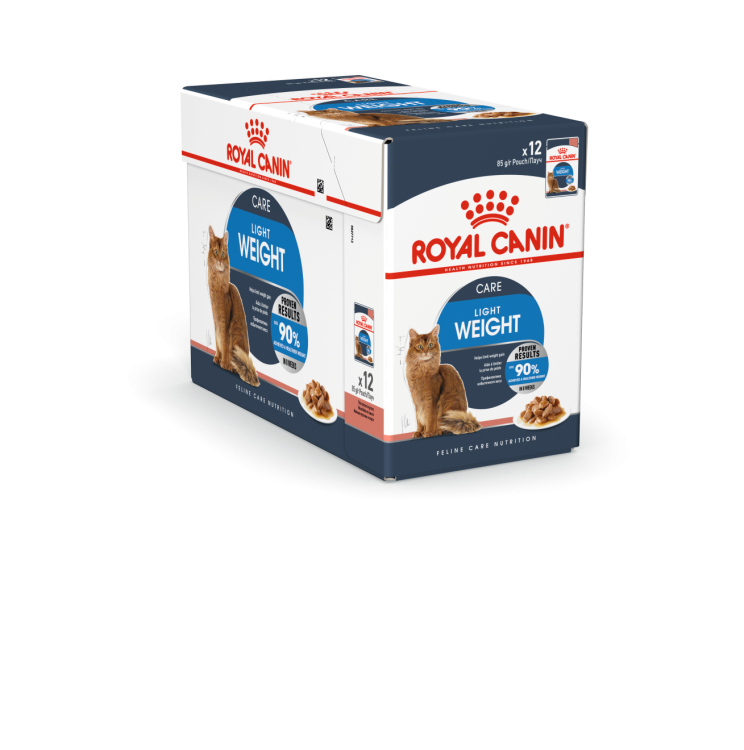 Royal Canin Feline Care Nutrition Light Weight Care (WET FOOD - POUCHES)12 x 85g