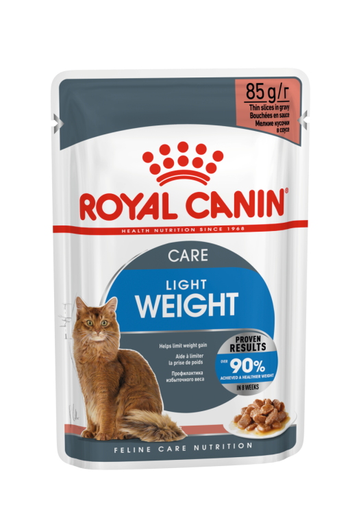 Royal Canin Feline Care Nutrition Light Weight Care (WET FOOD - POUCHES)12 x 85g