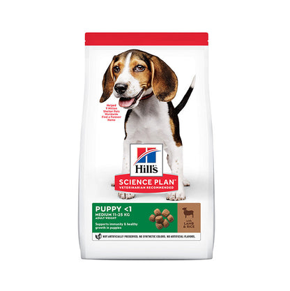 Hill’s Science Plan Medium Puppy Food With Lamb & Rice