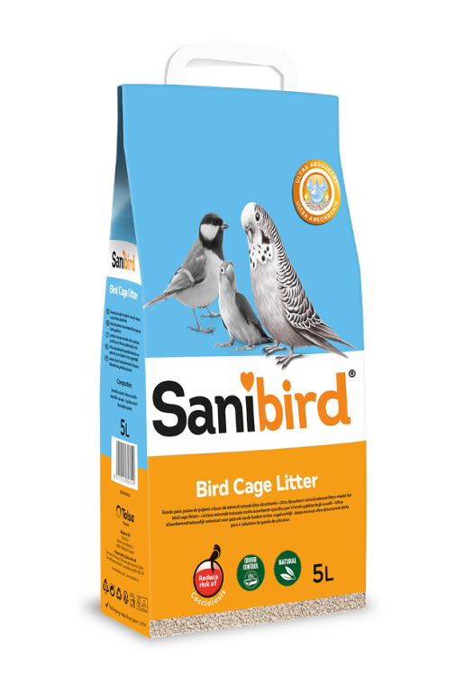 Sanibird 5L (Bird Cage Litter)