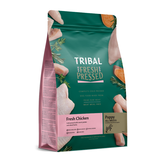 Tribal Fresh Pressed Complete Fresh Chicken Puppy Dry Dog Food