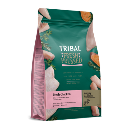 Tribal Fresh Pressed Complete Fresh Chicken Puppy Dry Dog Food