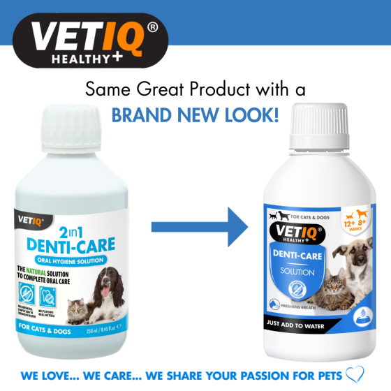 VetiQ 2in1 Denti-Care Oral Hygiene Solution 250ml